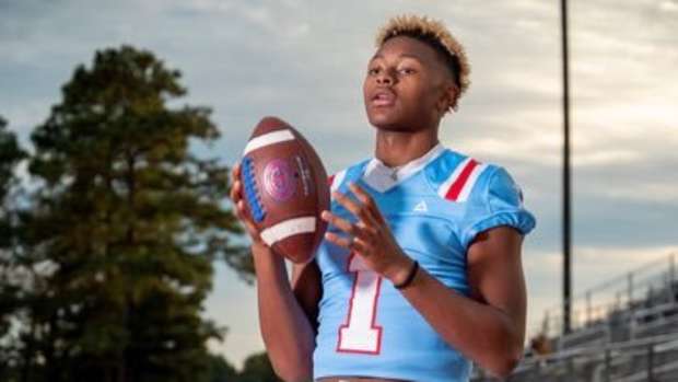 Evangel Christian quarterback Peyton Houston.